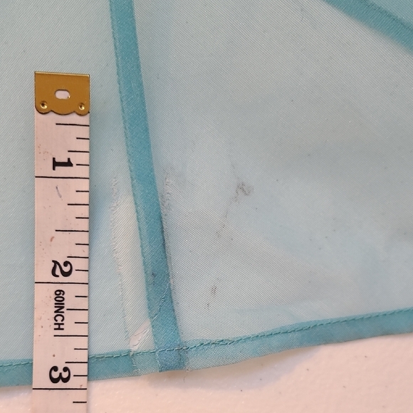 Sheer Fairycore Lace Patchwork Maxi Dress Pink Blue | Side Zip | Small - Picture 13 of 16